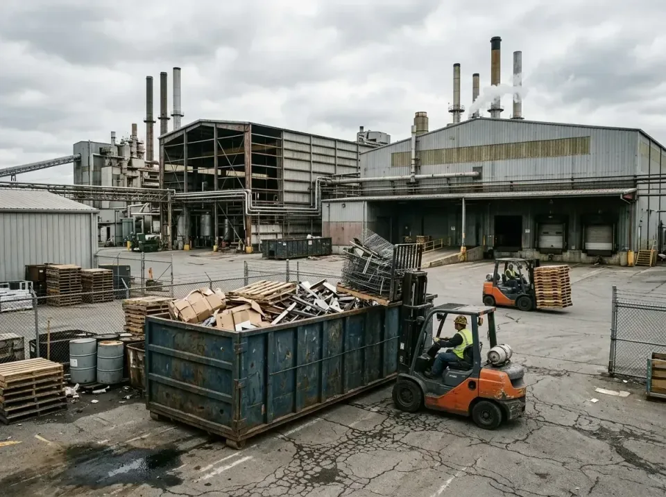 industrial-factory-scrap-conta-003 — frequently asked questions, Cheap Roll-off Dumpster Rentals in River Falls, WI